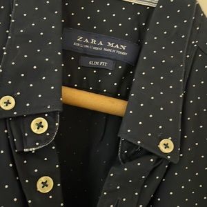 Zara men’s slim fit dress shirt